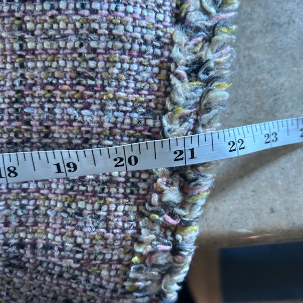 Vintage Casual Corner Plum/Pink Tweed Blazer - Picture 10 of 12